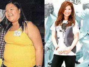 明星网红胖瘦对比图高清,身材变化背后的故事