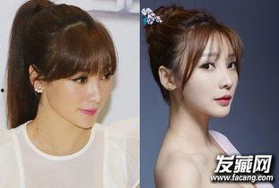 丸子头明星网红图片高清,明星同款发型高清解析