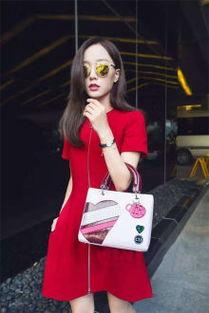 明星网红同款小裙子,明星带货潮流风向标