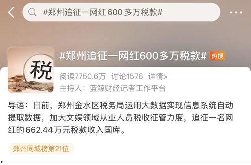 明星网红补交税款多少,巨额补交税款背后的税务合规启示