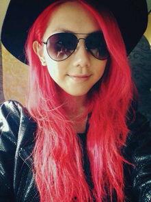 明星网红染头发图片,明星网红染发新风尚揭秘